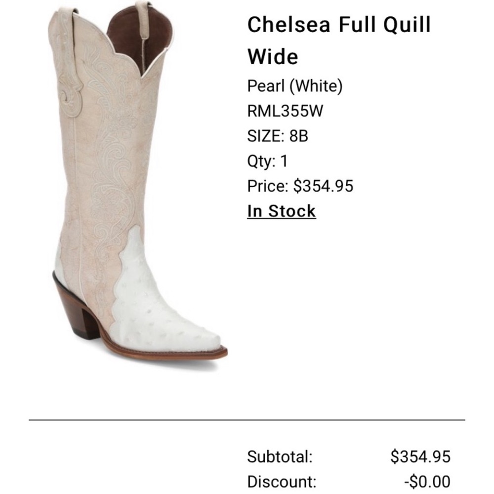 Justin pearl cowgirl boots